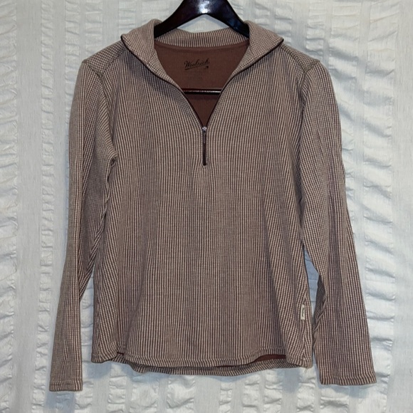 Woolrich Houndstooth Pullover Top - Picture 1 of 8
